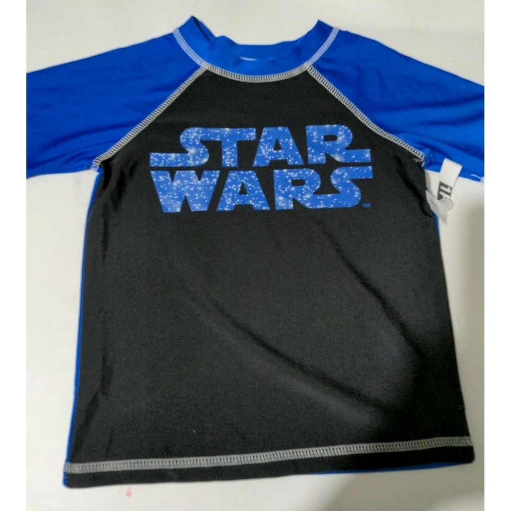 Star Wars  Toddler Boys 1 Piece Bathing Suit Top Size XS UPF 50+